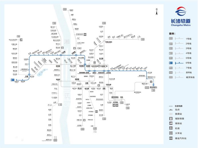官方回复长沙地铁6号线6月实现载客运营还有7号线最新进展