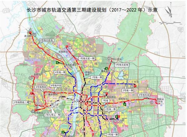 怎么回事未来5年长沙地铁只动这些线路8910号线再等等