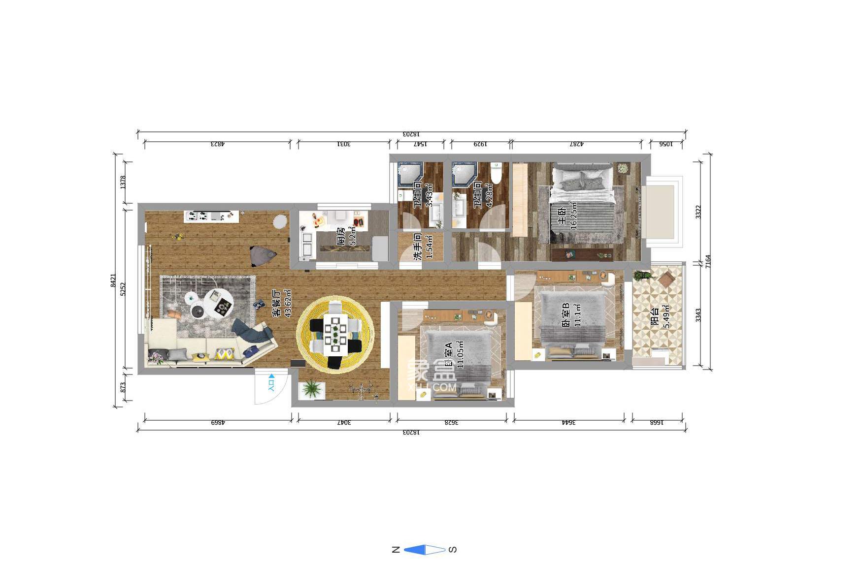 高新区管委会麓谷公园麓谷小学旁