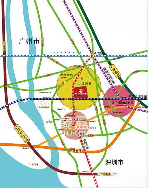虎门万达广场规划图0