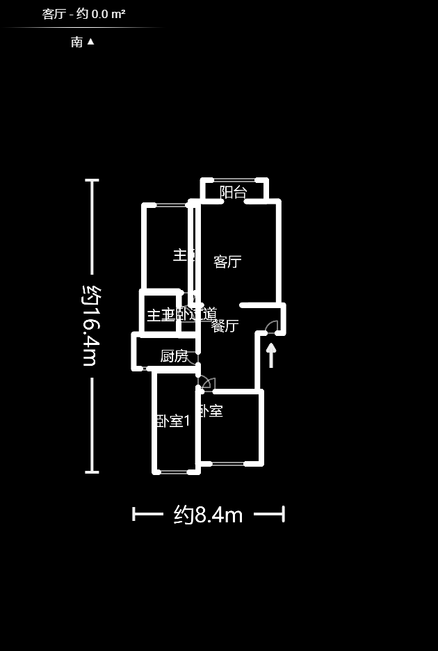绕城家园  3室2厅1卫   75.00万室内图1