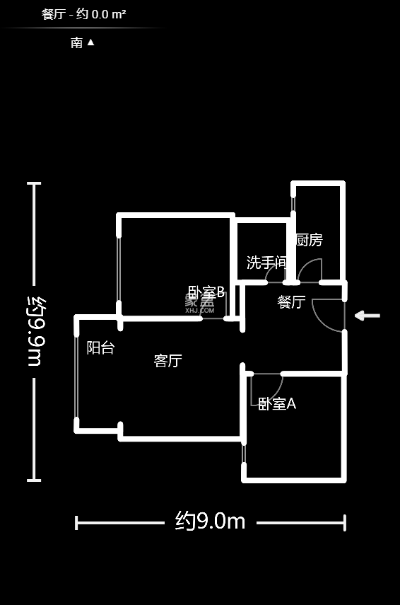 星城映象  2室2厅1卫   72.80万