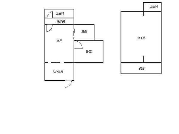 玲珑郡  3室2厅1卫   75.00万户型图