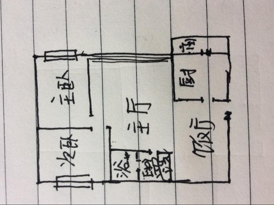 锦绣光华  2室1厅1卫   70.00万室内图1