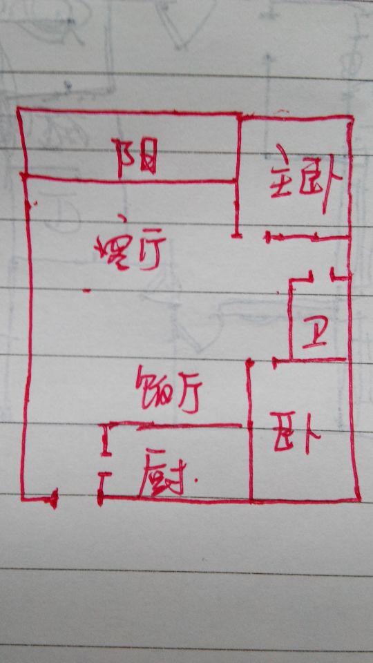 上道西城  2室1厅0卫   63.00万室内图1
