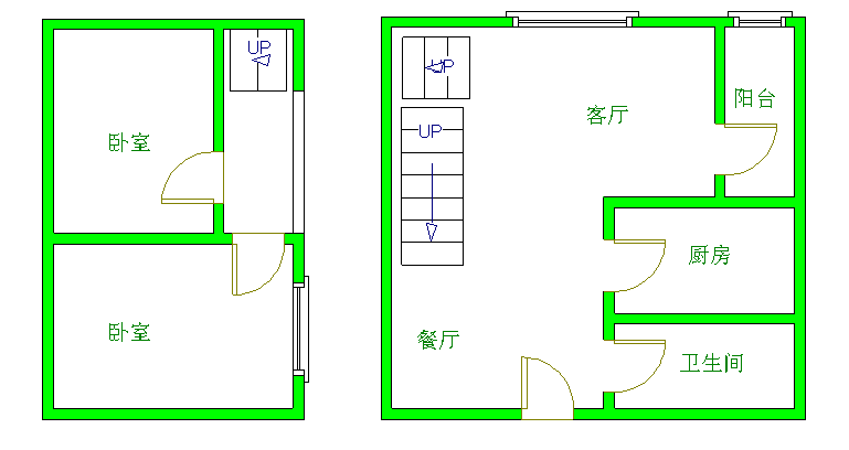 城市物语  2室1厅0卫   1500.00元/月室内图