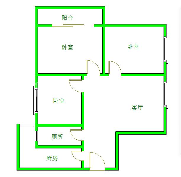 光华杏林  3室1厅1卫   175.00万