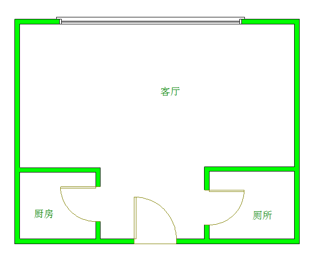 智地哥谭LOFT公寓  1室1厅1卫   1400.00元/月室内图1