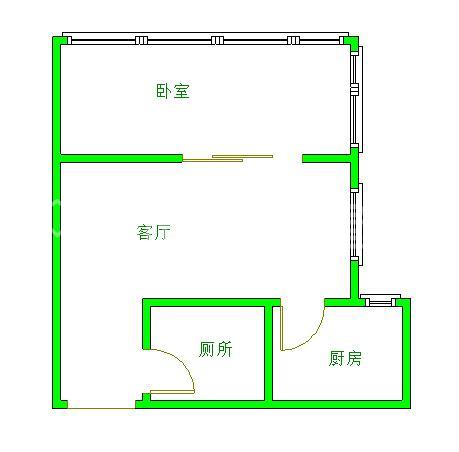 金阳易诚国际  2室1厅1卫   110.00万