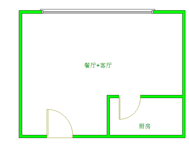 智地哥谭LOFT公寓  1室1厅1卫   1800.00元/月室内图1