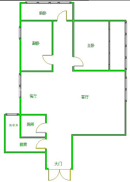 光华杏林  4室2厅1卫   150.00万