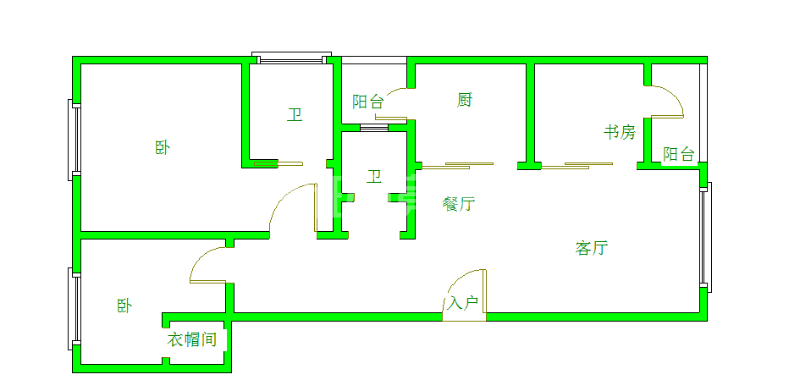 金沙蘭亭  3室2厅2卫   257.00万