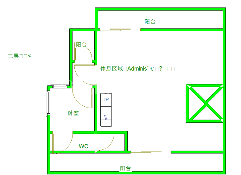 金阳伦敦西区  6室2厅5卫   20000.00元/月户型图