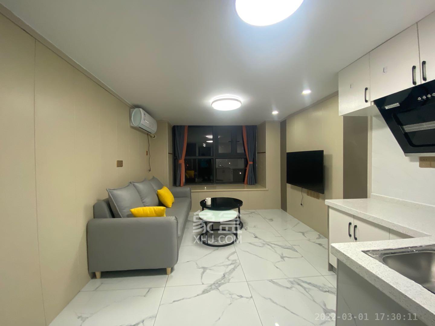 弘坤云寓 2室1厅1卫 2600.0元/月 弘坤云寓 2室1厅1卫 2600.0元/月室内图