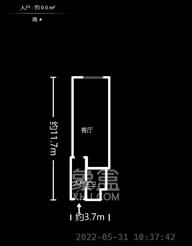 新長海廣場  1室1廳1衛(wèi)    21.0萬室內(nèi)圖1
