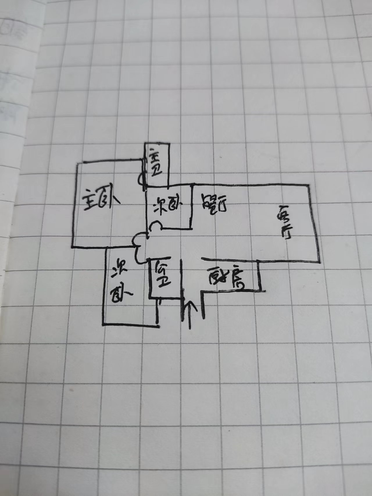 早元大市场  3室2厅2卫   55.00万