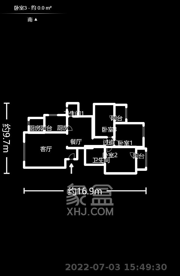 北国风光  3室2厅2卫    118.89万