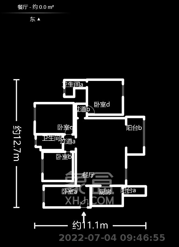 富春山  3室2厅2卫   120.00万室内图1