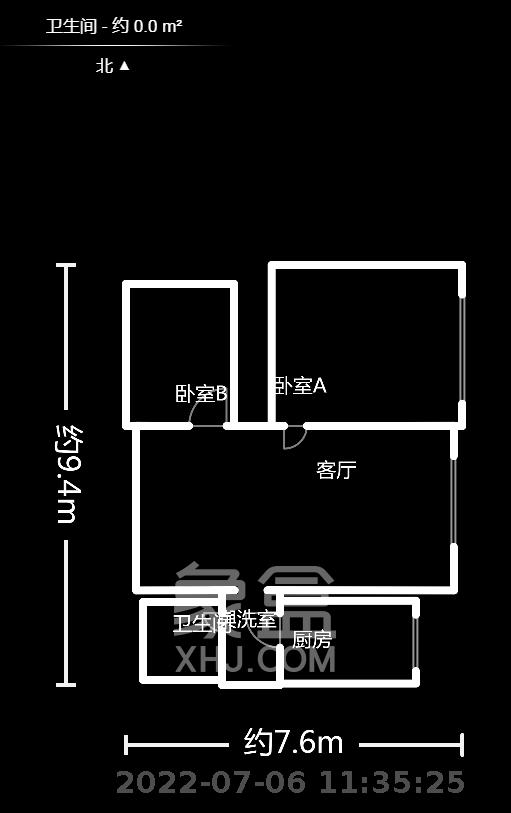 生活艺术城  2室1厅1卫   65.00万室内图1