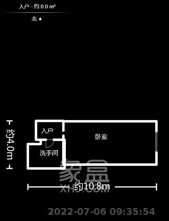 大财门公寓  1室1厅1卫    56.0万室内图1