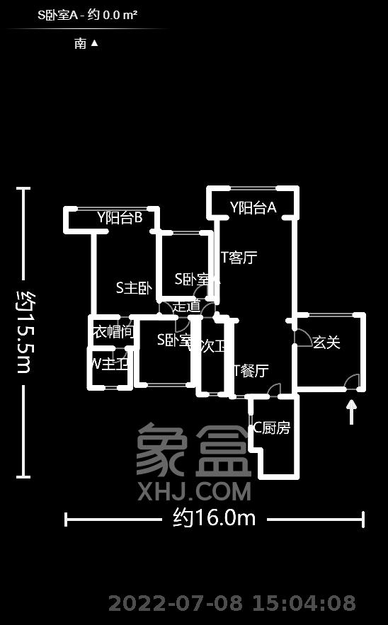长丰源小区  3室2厅2卫   146.80万室内图1