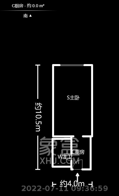 潇湘名城(新里程潇湘名城)  1室0厅1卫   52.00万室内图1