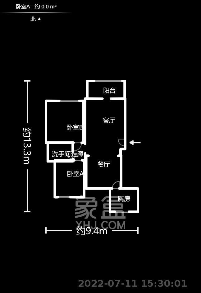 中建芙蓉嘉苑  3室2厅1卫   161.80万室内图1