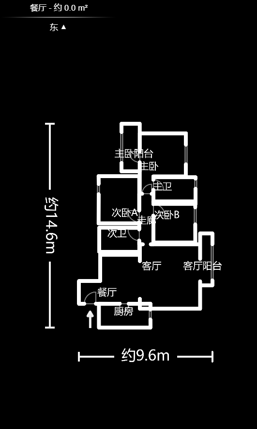 博林金谷  3室2厅2卫    132.8万室内图1