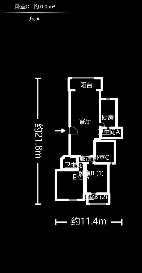 永宏佳園  3室2廳2衛(wèi)    120.0萬室內(nèi)圖1