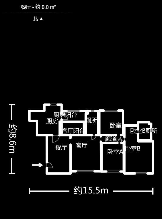 云栖谷  4室2厅2卫    1600.0元/月 云栖谷  4室2厅2卫    1600.0元/月户型图