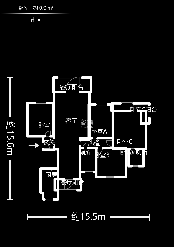 汀湘十里 4室2厅1厨2卫 130.00万