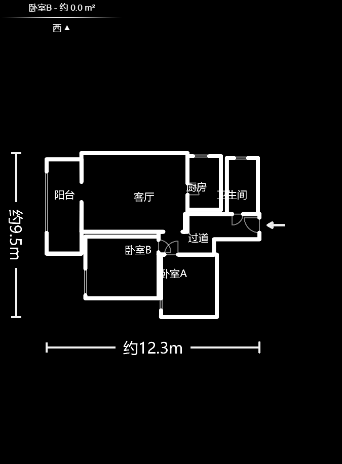 天健芙蓉盛世一期  2室1厅1卫    89.8万 天健芙蓉盛世一期  2室1厅1卫    89.8万户型图