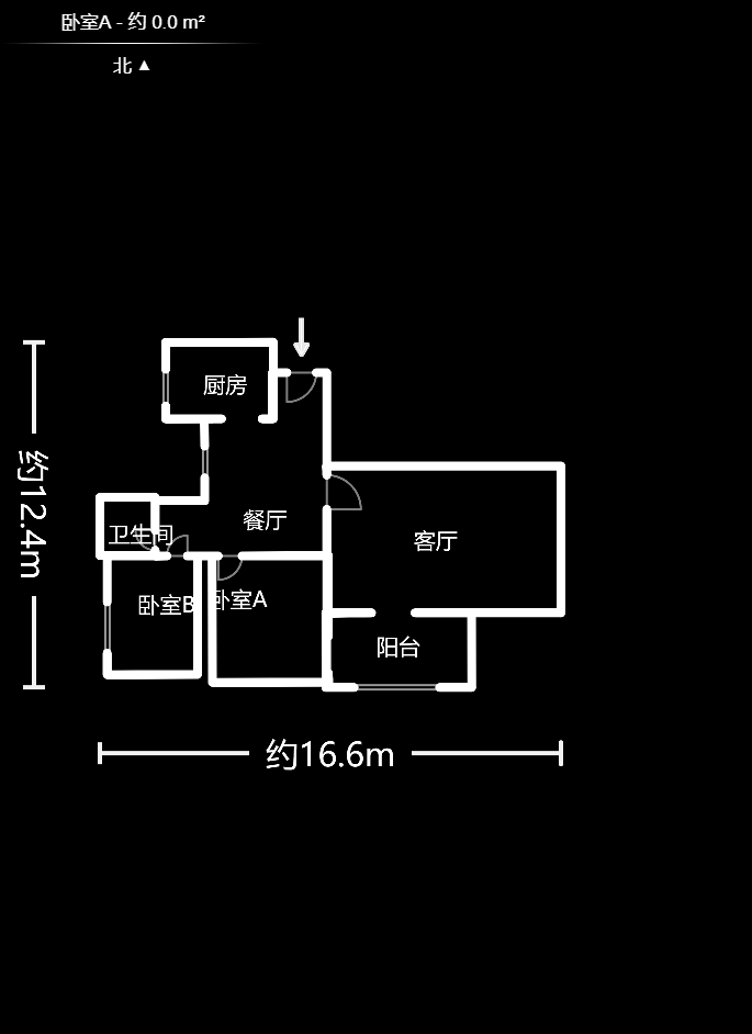 城市森林  2室2廳1衛(wèi)    95.0萬室內(nèi)圖1