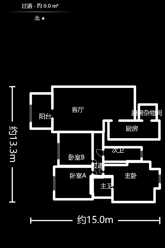共和世家  3室2廳2衛(wèi)    168.0萬室內(nèi)圖1