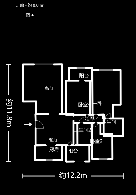 华天LOHO小镇  0室0厅0卫   2050.00元/月户型图