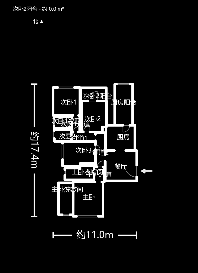 保利天禧C区 4室2厅3卫 518.0万 保利天禧C区 4室2厅3卫 518.0万户型图