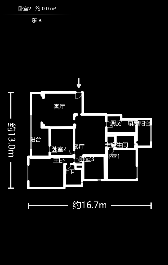 碧桂园威尼斯城  4室2厅2卫    149.88万室内图1