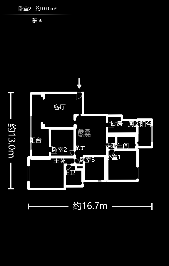 碧桂园威尼斯城  4室2厅2卫    180.88万室内图1
