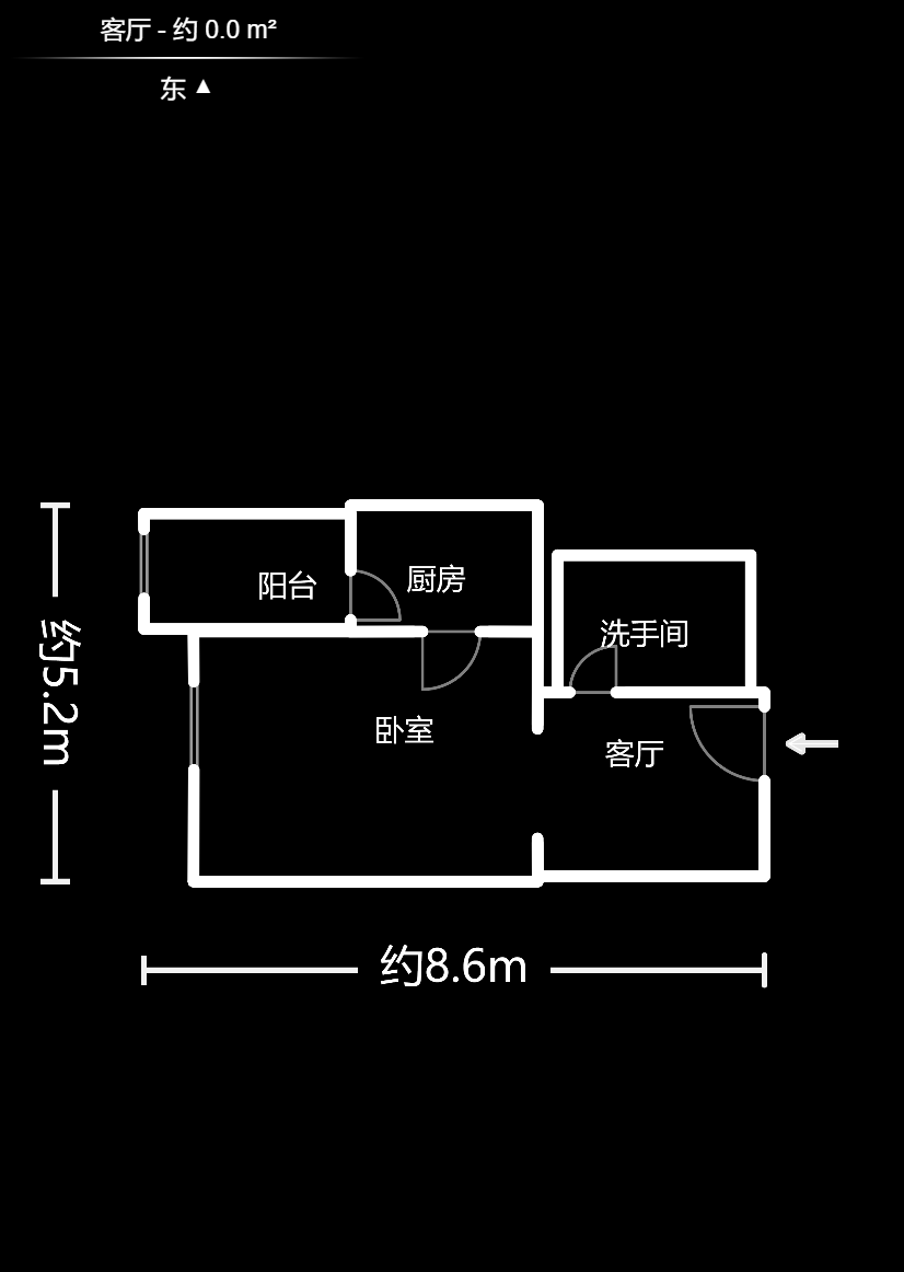 金领家族 1室1厅1卫 1300.0元/月 金领家族 1室1厅1卫 1300.0元/月户型图