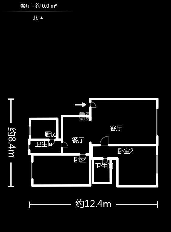 泉塘小区   75.0㎡      3200.0元/月小区图