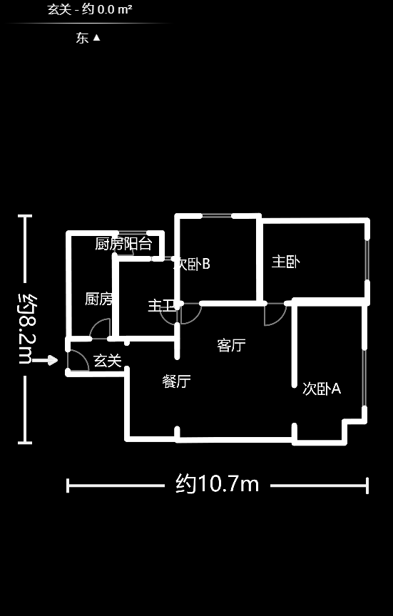 山水嘉园 2室1厅1卫 1500.0元/月 山水嘉园 2室1厅1卫 1500.0元/月户型图