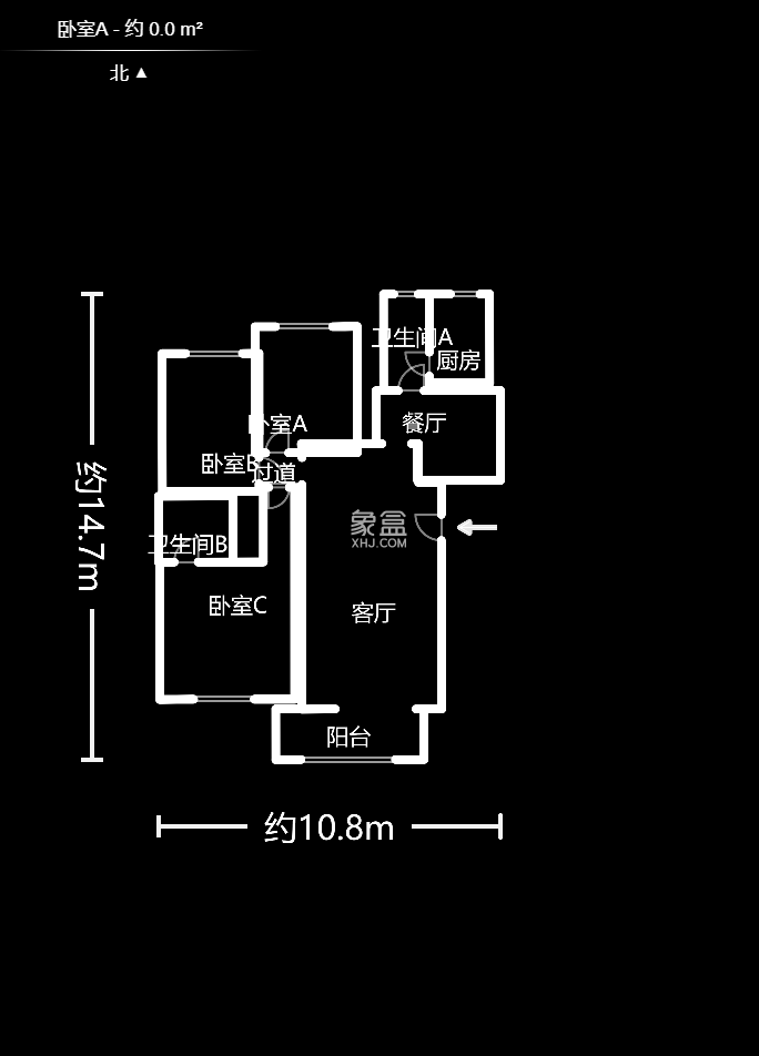 旺府佳园  3室2厅2卫   95.00万