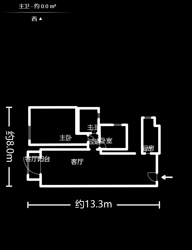 山水湾  2室2厅1卫   46.00万室内图1