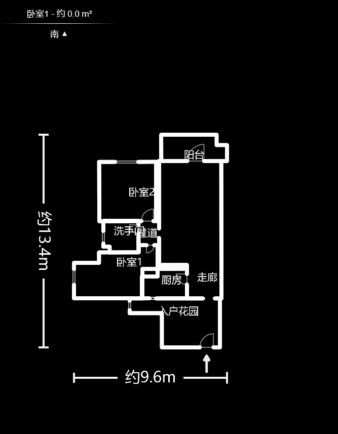曙光领峰（曙光家园）  3室1厅1卫   2500.00元/月户型图