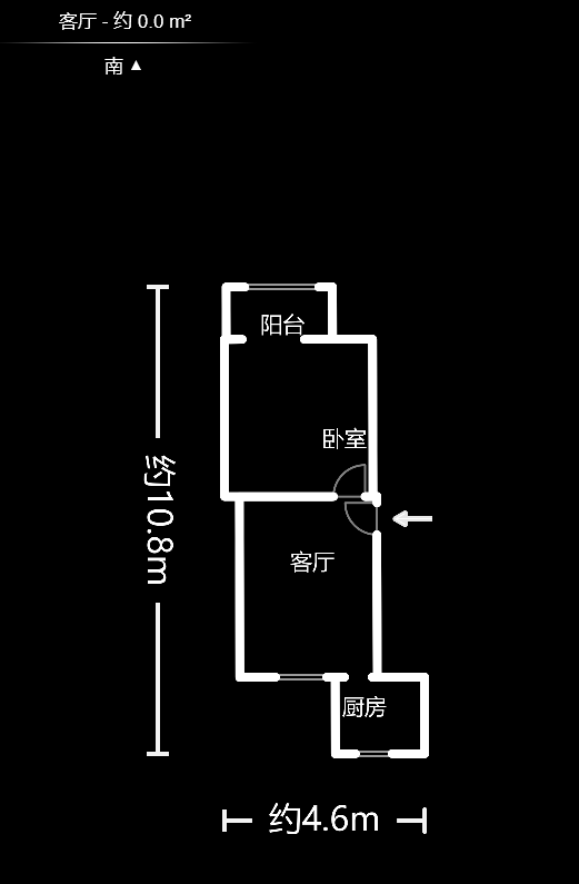 砂子塘社区  1室1厅1卫    30.0万室内图1