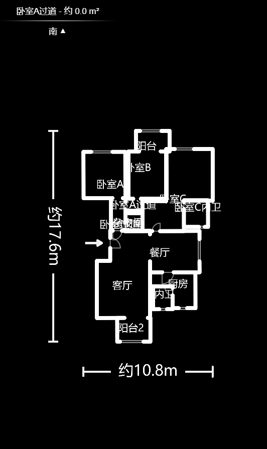 尚東紫郡  3室2廳2衛(wèi)   160.00萬