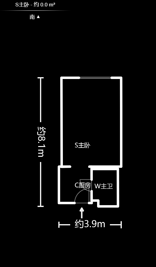 五江天街南区 3室2厅2卫 2600.0元/月 五江天街南区 3室2厅2卫 2600.0元/月户型图