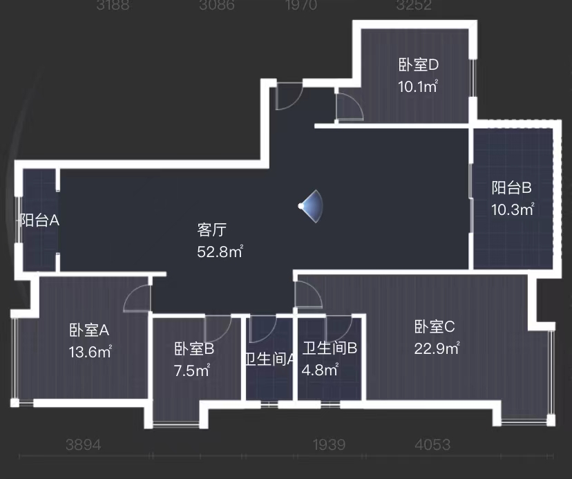 奥园养生城  4室2厅2卫   130.00万