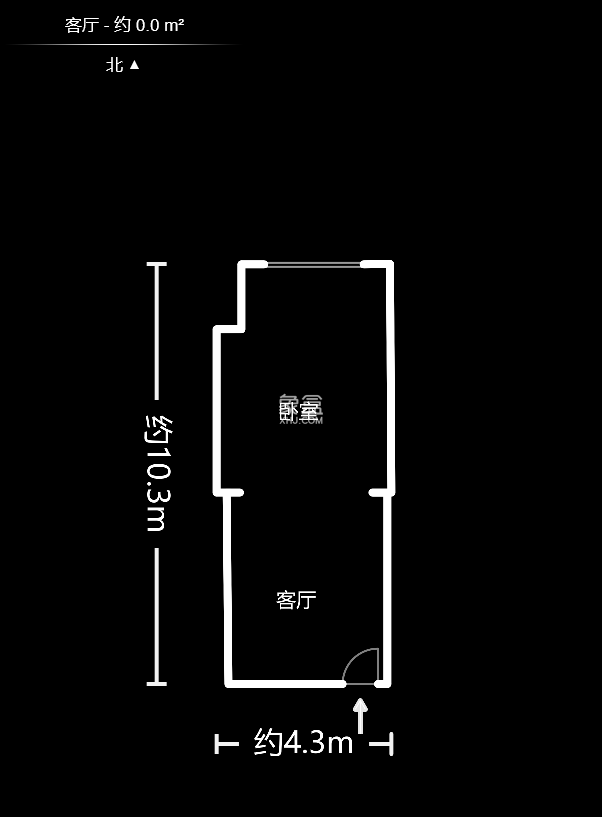 长城万富汇 1室1厅1卫 3000.0元/月 长城万富汇 1室1厅1卫 3000.0元/月户型图