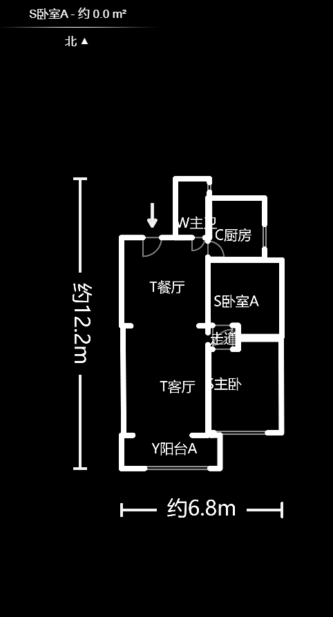 鑫兴佳园  2室2厅1卫   65.00万室内图1